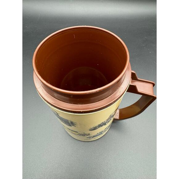 Chevy Ford Mercedes Packard Studebaker VTG Insulated 22oz Travel Mug Cup Only - Picture 5 of 6